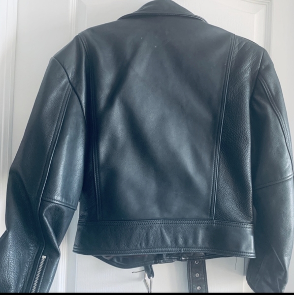 🔥Vintage Genuine Leather Biker Jacket🔥 - Picture 2 of 4